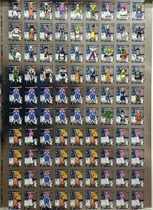 DRAGON BALL Z PROMO HOLO EDIDRA1SFRU UNCUT SHEET ITA - Picture 1 of 8