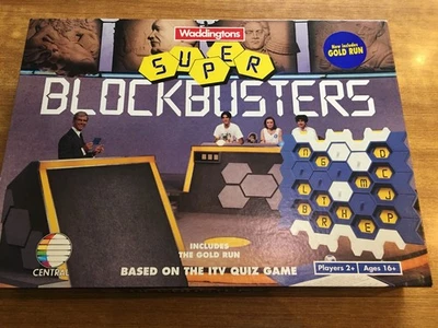 Vintage “Blockbusters” ITV Quiz Board Game, Waddingtons, 1986 - Image 1 of 4