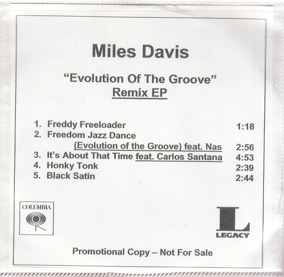 miles davis evolution of the groove cd ep promo Foto 1 de 1