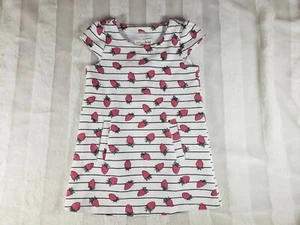 Toddler Girls Maison Jules White Pink Strawberry Dress 2T NWT - Picture 1 of 7