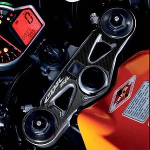 Aufkleber Honda Schutz Platte Lenkung Gabel Motorrad Cbr1000rr 2008-16 Weiß - Bild 1 von 4