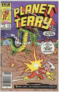 Planet Terry #5 (1985 Star) - 7.5 VF- *Prisoners of Subteria* Newsstand - Picture 1 of 2