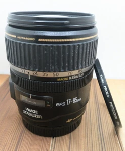 Objetivo Canon EF-S AF 17-85mm F4-5.6 IS USM ZOOM AUTOFOCUS - Imagen 1 de 7