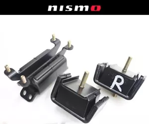 Genuine NISSAN Nismo Engine Mounts + Mission Mount Kit GTR R32 R33 BNR32 BCNR33 - Picture 1 of 3