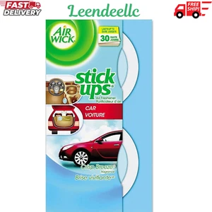Ambientador de aire para coche Air Wick Stick Ups, brisa crujiente, paquete de 2 unidades 2 - Imagen 1 de 3