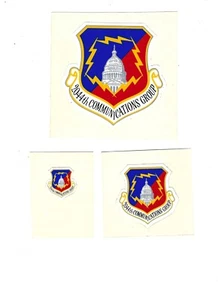 DECAL ZAP USAF 2044th COMMUNICATIONS GROUP WASHINGTON DC B4-13 - Picture 1 of 1
