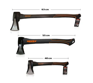 Spaltaxt Axt Beil 3er Set Holz mit Fiberglas Kern Spalt Universal Hand Hammer - Bild 1 von 6