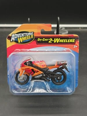 Maisto Adventure колеса литой 2 Wheelers оранжевый Yamaha мотоцикл, новый - Изображение 1 из 2