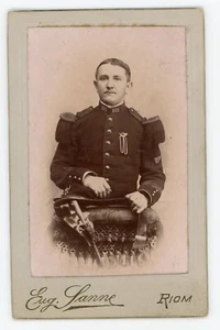 PHOTO CDV c.1910, Louis Fayet pose Sanne à RIOM 105 bon tireur - Imagen 1 de 2