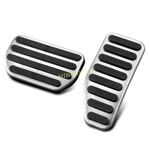 Automatic Steel Gas Brake Pedal Pad Cover For 2011-2023 Suzuki Jimny Swift Ignis - Picture 1 of 9
