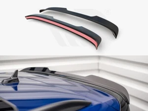 For VW Tiguan R/R-Line MK2 Facelift Maxton Design Spoiler Extension Gloss Black - Picture 1 of 4