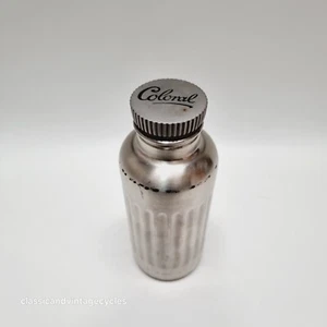Vintage Coloral Stainless Steel Drinks Bottle Bidon Modern Version - Picture 1 of 9