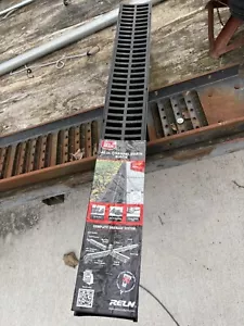 NEW Lot Of 3 New RLN 40” Channel Drains Black, for driveways, sidewalks & patios - Picture 1 of 4