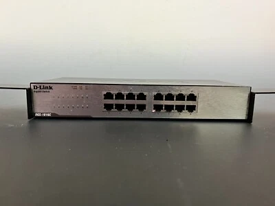 New D-Link Ethernet Switch 16 Port Gigabit Network Hub DGS-1016C Dlink Untested - Image 1 of 4