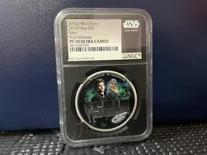 A Star Wars Story 2018 Niue $2 - Solo - NGC PF70 First Releases W/ogp - Bild 1 von 6