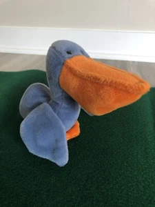 Scoop the Pelican used Beanie baby with PVC Pellets.  Rare ty 1996 - Bild 1 von 4