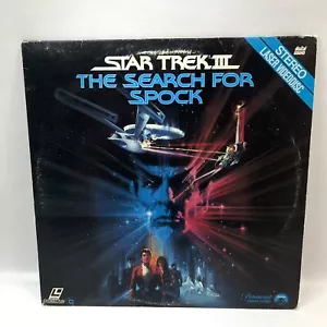Star Trek The Search For Spock Stereo Laser Disc Video 1985 Extended Play - Bild 1 von 12