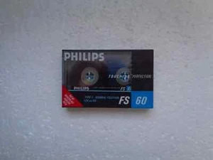 Vintage Audio Cassette PHILIPS FS 60 * Rare From Korea 1987 * - Photo 1/3