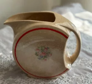 Vintage Cronin China Co Scheibe Krug 1930, florales Design, Minerva, Ohio - Bild 1 von 7