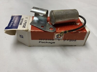 LOTE DE 10 CONDENSADORES NOS Delco F202 / 1972168 Foto 1 de 2