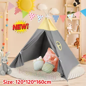 Spielzelt Tipi Kinderzelt Drinnen Draussen Indianerzel Kinder Spielzelt,Babyzelt - Bild 1 von 14