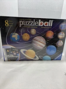 NEW Ravensburger Solar System Puzzle Ball 3D Globes Jigsaw Puzzleball Puzzle 624 - Picture 1 of 14