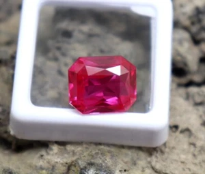 Best Quality Sapphire Star Cut Emerald Shape Mined Sapphire Ring Size Pendant - Picture 1 of 8