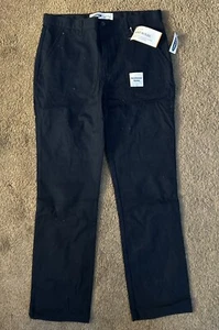 Old Navy Size 12 Husky school uniform pants Navy Blue NWT Skinny Stretch - Picture 1 of 3