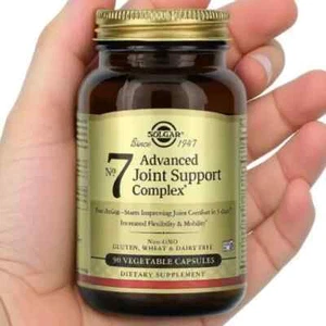 Solgar, No. 7, Advanced Joint Support Complex, 90 Vegetable Capsules - Picture 1 of 2