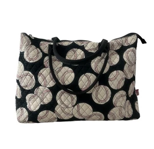 Bolso de Mano N Gil Grande Utilitario Patrón de Béisbol con Bolsa - Imagen 1 de 5