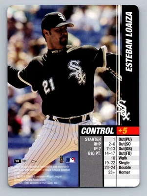 2003 MLB Showdown Pennant Run Esteban Loaiza #101 - Image 1 of 2