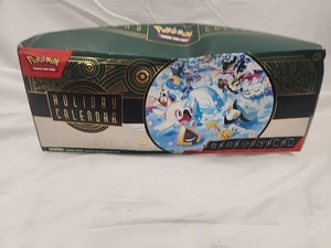 Pokemon Holiday Calendar 2024 Sealed Box Damage - Picture 1 of 5