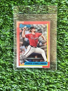 2025 Topps Series 1 35th Anniversary RC Spencer Schwellenbach Braves #T90-34 - Picture 1 of 2