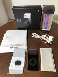 APPLE (2005 A1137) iPod NANO 1 Gb (Negro) ¡¡¡¡Funciona!!!! EN CAJA con tubos - Imagen 1 de 17