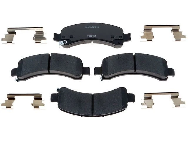 Juego de pastillas de freno traseras para 03-20 Chevy GMC Savana 2500 Express 3500 4500 LT JS46J2 Foto 1 de 1