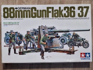 Tamiya 35017 88mm GunFlak36/37 Modellbau Figuren Geschütz - Picture 1 of 1