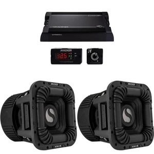 Kicker (2) 49L7X101 - SoloX L7X 10-Inch & WXA3600.1 Warhorse Mono Amplifier - Picture 1 of 7