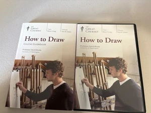 How To Draw ~ David Brody * The Great Courses * 6 DVD's + Course Guidebook - Picture 1 of 15