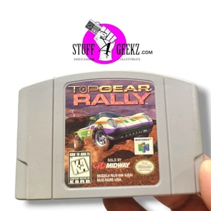N64 Top Gear Rally (Nintendo 64) - Tested Authentic - Picture 1 of 6