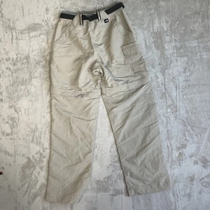 Vintage Womens Sz S The North Face TNF Cargo Convertible Zip-Off Hiking Pants - Picture 1 of 8
