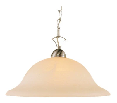 Trans Globe Lighting Imports Aspen Collection Pewter Nickel 16” Pendant Light - Image 1 of 4