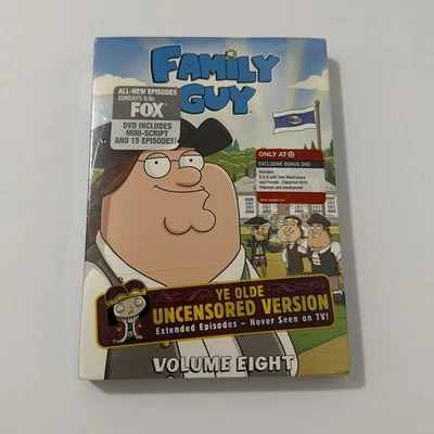 Family Guy Volume 8 Uncensored Version With Bonus Disc - Target Exclusive - New - Image 1 of 4