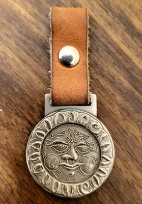 Rare DON DRUMM SUN Aluminum Medallion 1986 Akron Round Table 10th Anniversary - Image 1 of 3