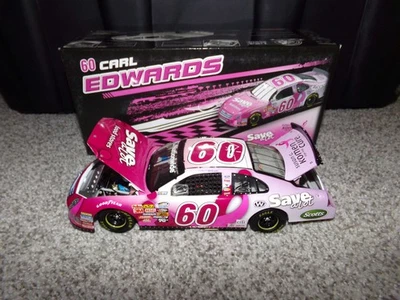 1/24 CARL EDWARDS #60 SAVE A LOT / SUSAN G. KOMEN  2009 ACTION NASCAR DIECAST - Image 1 of 4