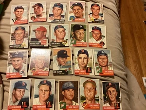 LOT (81) 1953 Topps Baseball - EX to NM - No Creases - No Duplicates - All Car - Picture 1 of 10