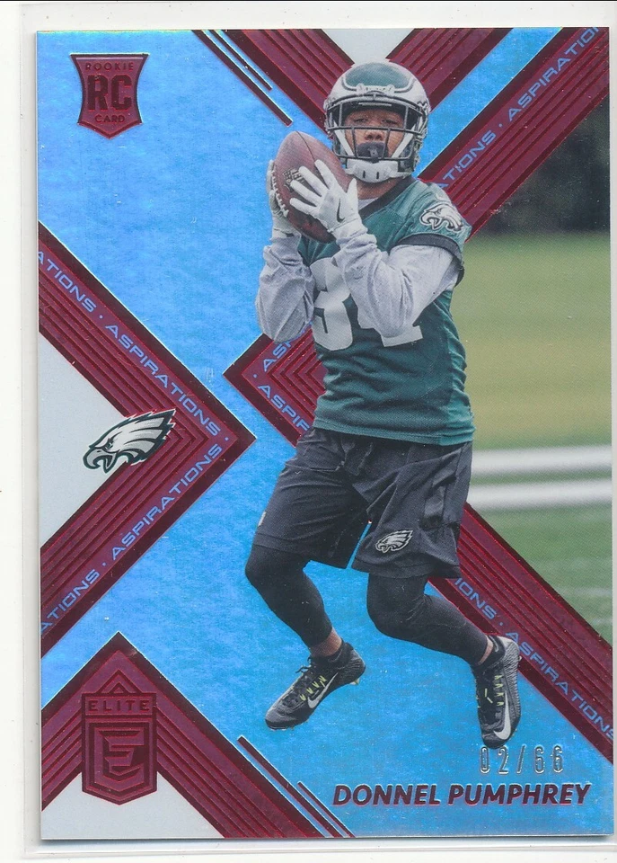 2017 Elite Donnel Pumphrey RC Aspirations 02/66 - Image 1 of 1