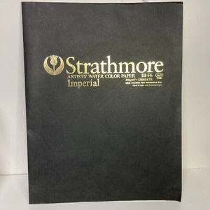 8 Sheets Holbein Strathmore Imperial Watercolor Paper 300g IB-F6 12.5”x16” HTF - Picture 1 of 7