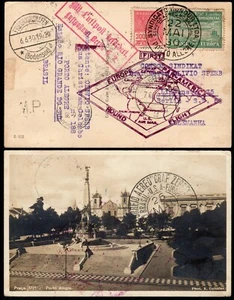 Brasil - Zeppelin - Yv TP A12+.. - 1930 - Postal Brasil - Alemania -Porto Alegre - Imagen 1 de 1