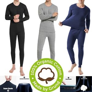 Ensemble de sous-vêtements John d'hiver doublés de polaire thermique haut et bas long pour hommes