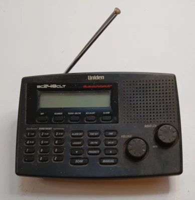 Uniden Bearcat BC248CLT Scanner Police FireEMS No power cord PARTS ONLY UNTESTED - Image 1 of 4